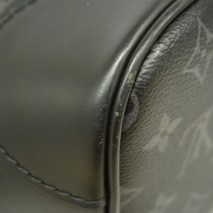 Louis Vuitton Monogram Eclipse Steamer Backpack M44052 Black Men's