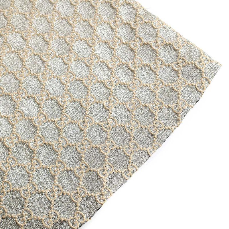 Gucci GG Lamé Sleeveless Dress 622982 Zad0i Silver 38