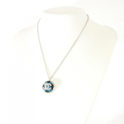 Chanel Necklace Tweed Blue — view 5