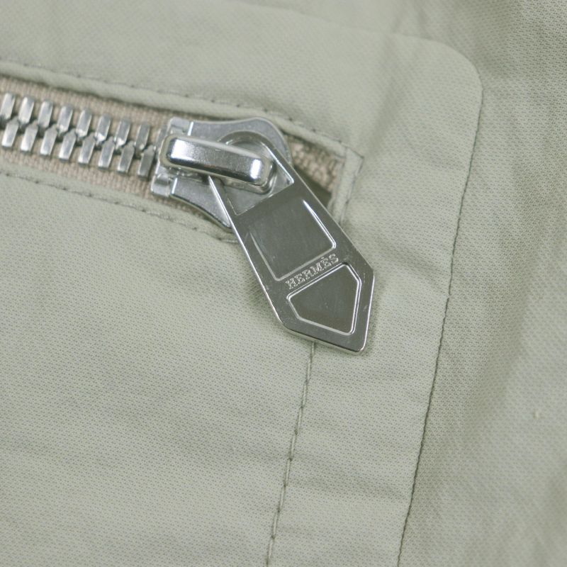  Hermes 22AW Silver Hardware Lightweight Single Chester Mod Coat With Padding