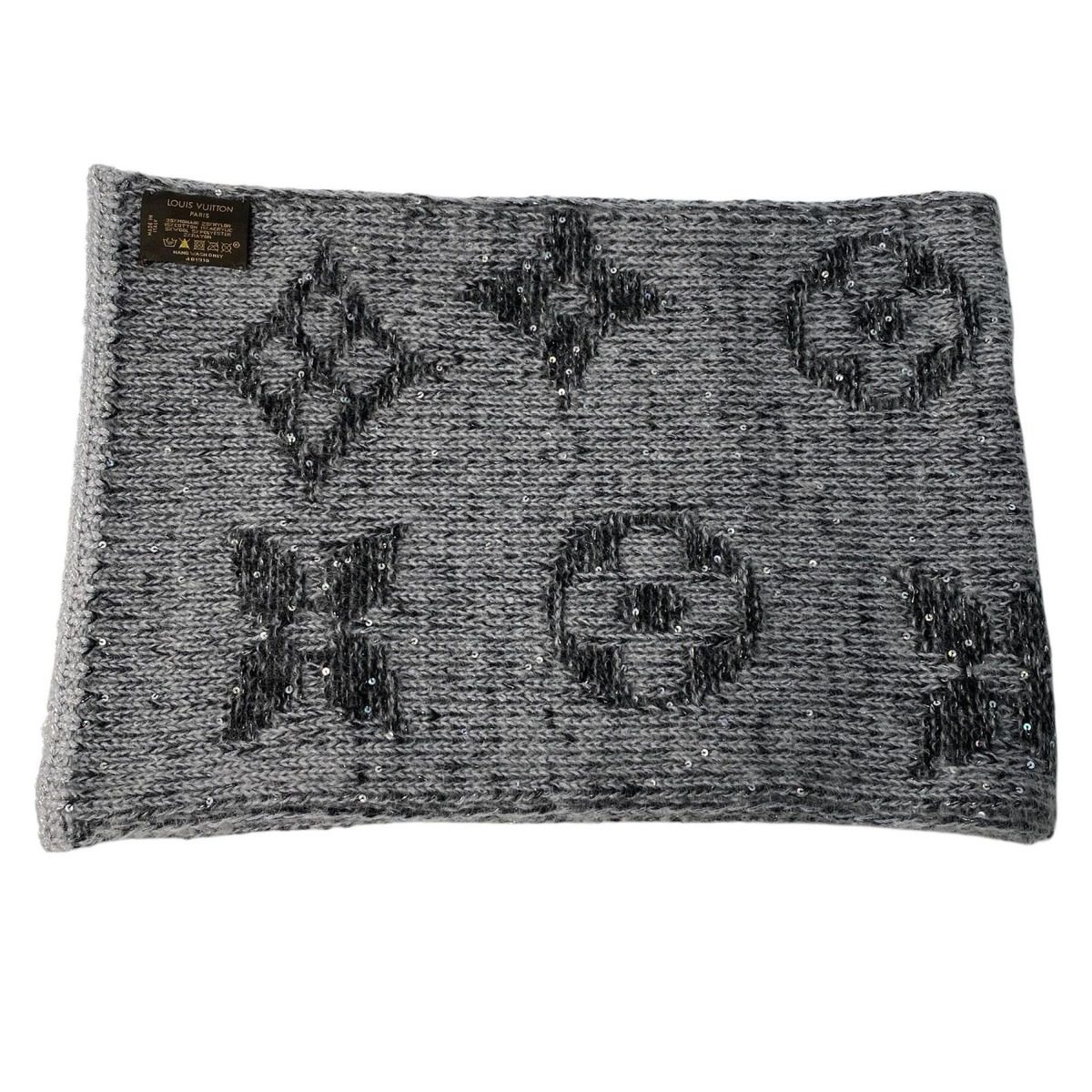 Louis Vuitton Echarpe Monogram Scarf Sequins — view 4