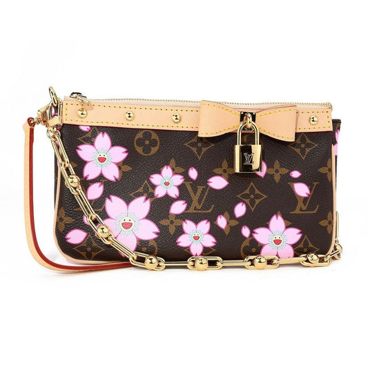 Louis Vuitton Shoulder Bag Pochette Accessoire Sakura Brown