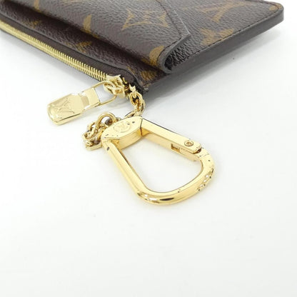 Louis Vuitton Monogram Card Case Holder Recto Verso Coin Brown Marron — view 4