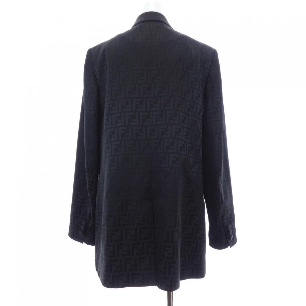 Fendi Jacket Silk Black — view 2