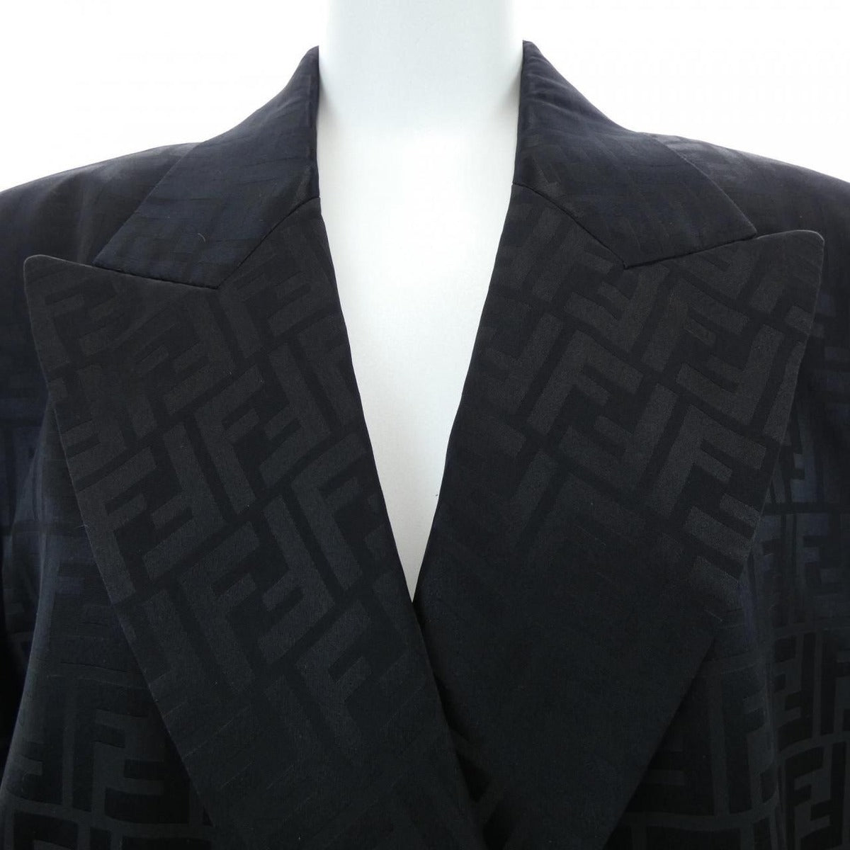Fendi Jacket Silk Black — view 5