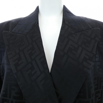 Fendi Jacket Silk Black — view 5