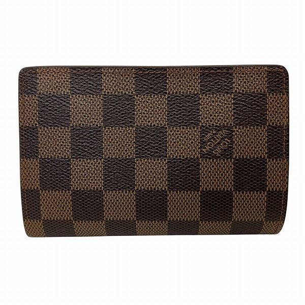 Louis Vuitton Damier Portefeuille Juliette N60380 Bifold Wallet For Women