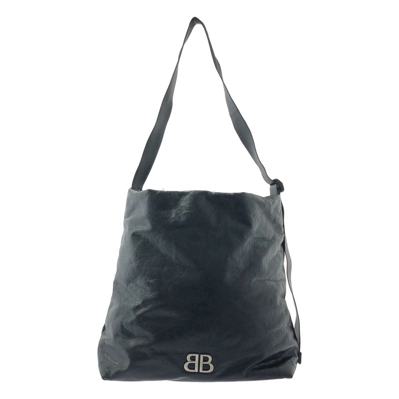 Balenciaga - Monaco East-west Monaco Hobo Shoulder Bag - Black - Men's