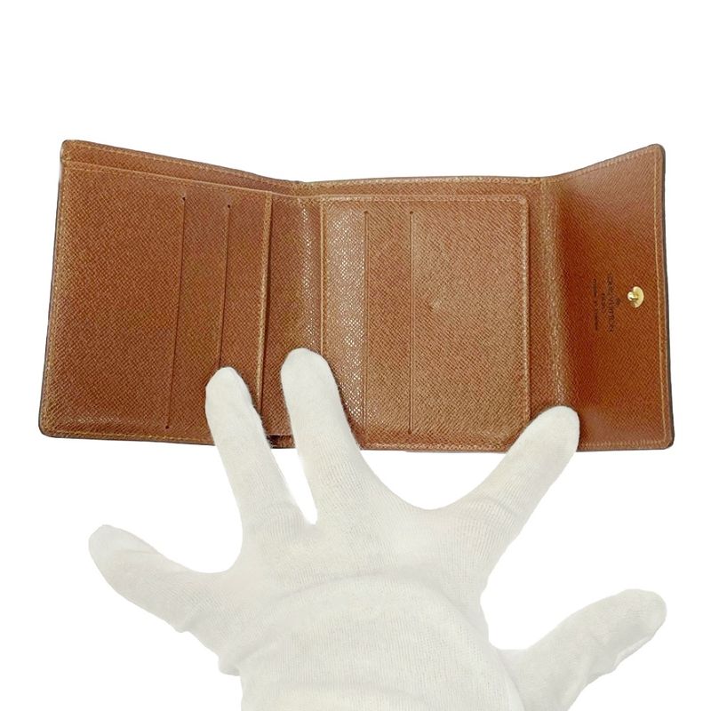 Louis Vuitton M61652 Monogram PVC Porte Monnaie Vie Carte Cles Di Brown