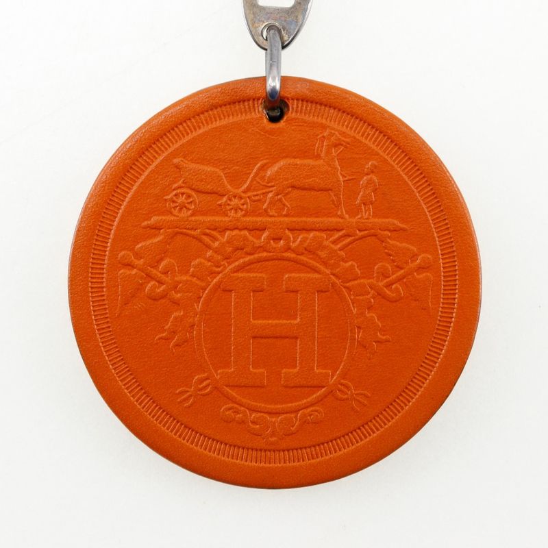 Hermes Takashimaya Limited Kyoto Takashimaya 2008 Key Charm Leather × Silver