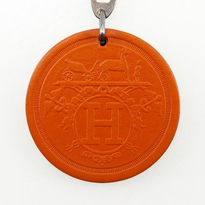 Hermes Takashimaya Limited Kyoto Takashimaya 2008 Key Charm Leather × Silver