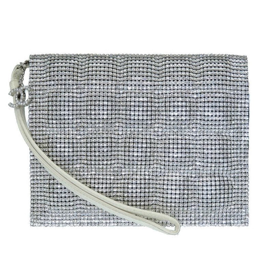 Chanel Rhinestone Clutch Off Bag