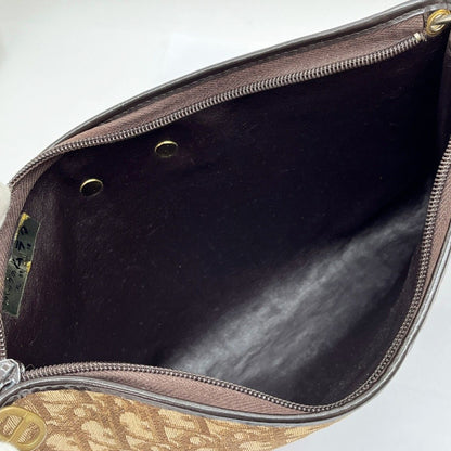 Christian Dior Christian Dior Handbag Shoulder Bag Logo Pattern Beige