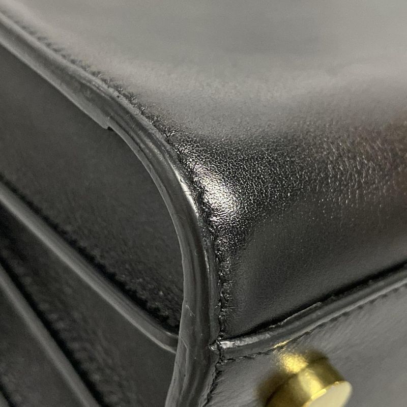 Saint Laurent Paris Handbag Sac De Jour Baby 421859 Black Leather