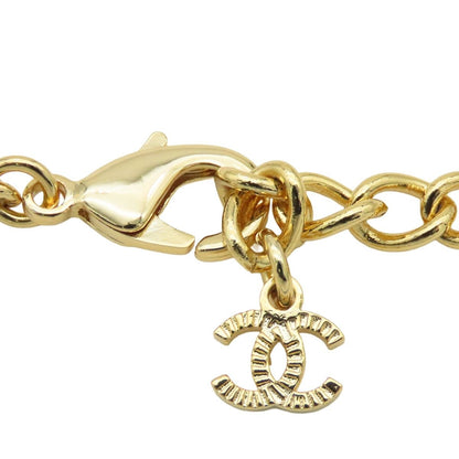 Chanel Pendant Gold Metal Costume Pearl Rhinestone Leather CC Logo Roller — view 5