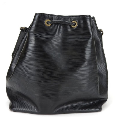 Louis Vuitton Shoulder Bag Petit Noe M59012 Epi Leather Noir Black Gold