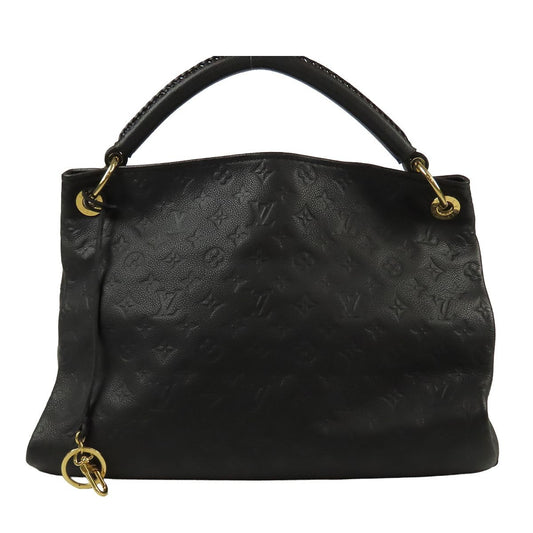 Louis Vuitton Artsy MM Handbag Tote Black Monogram Empreinte