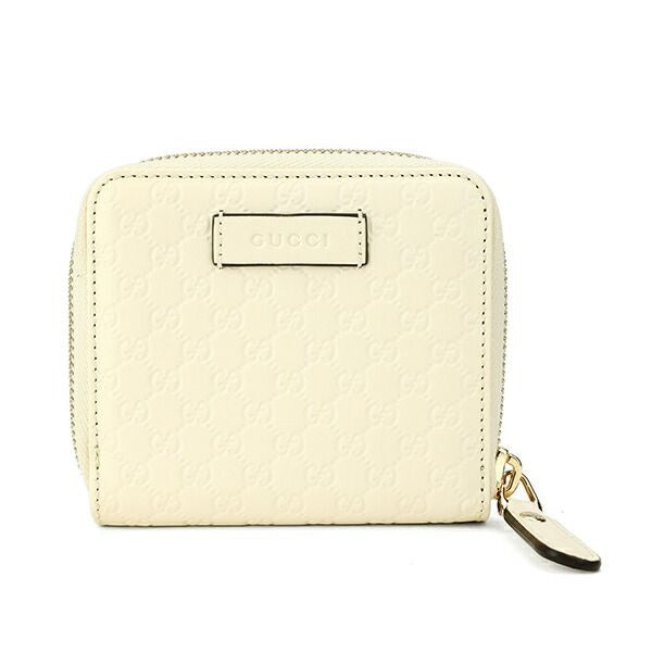 Gucci Bifold Wallet Micro Striped Ivory
