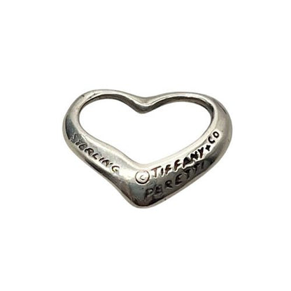 Tiffany & Co Tiffany & Co Pendant Top 925 SV 925 SV Open Heart Silver