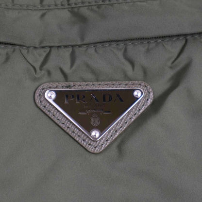 Prada 23ss Re-Nylon Side Zip Nylon Pants Sph246 1wq9 Khaki M