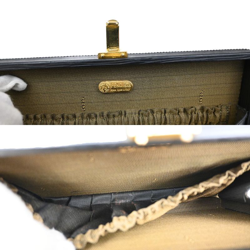 Fendi Handbag Logo Zucca Pattern Clutch Bag 70ka700