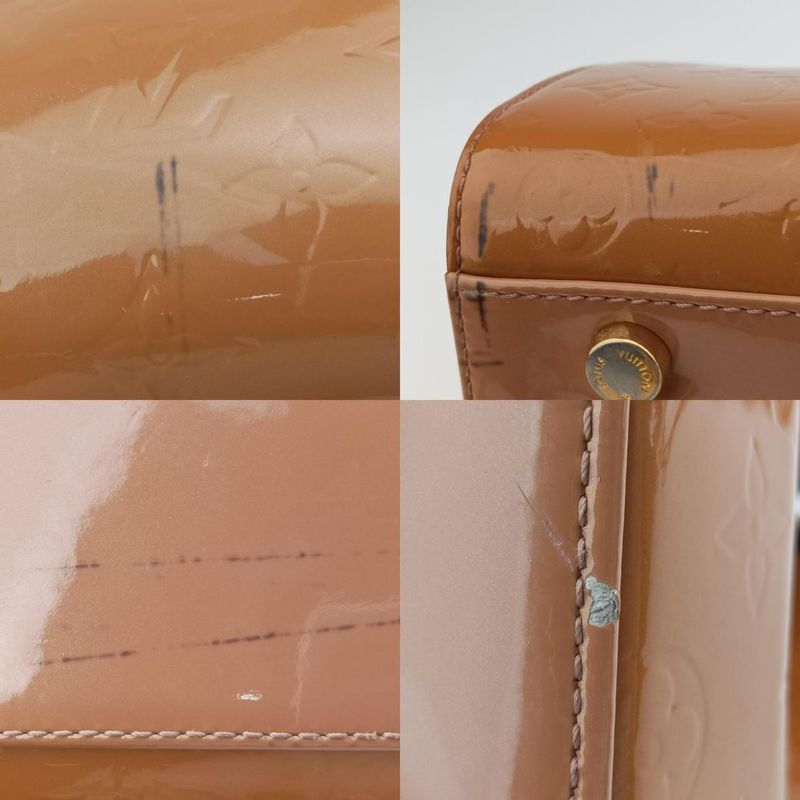 Louis Vuitton Blair GM Beige Vernis M91621sr1133