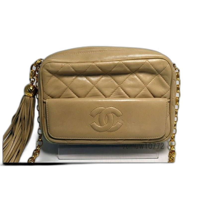 Chanel Quilted Leather Chain Shoulder Bag