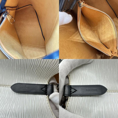 Louis Vuitton M53371 Neonoe Shoulder Bag Handbag 2way Black White Epi Women Men