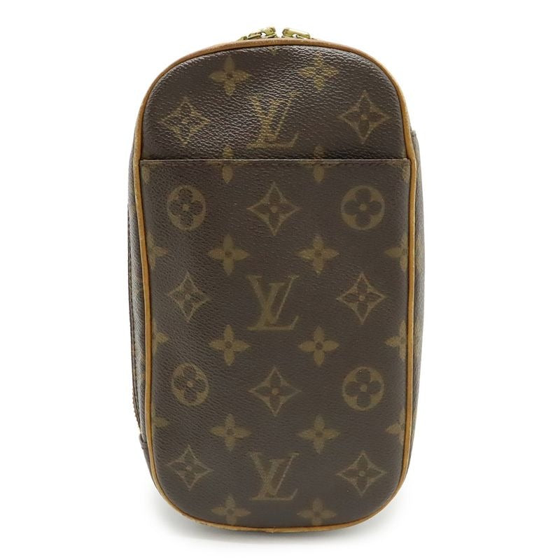Louis Vuitton Monogram Pochette Gange Body Bag Shoulder