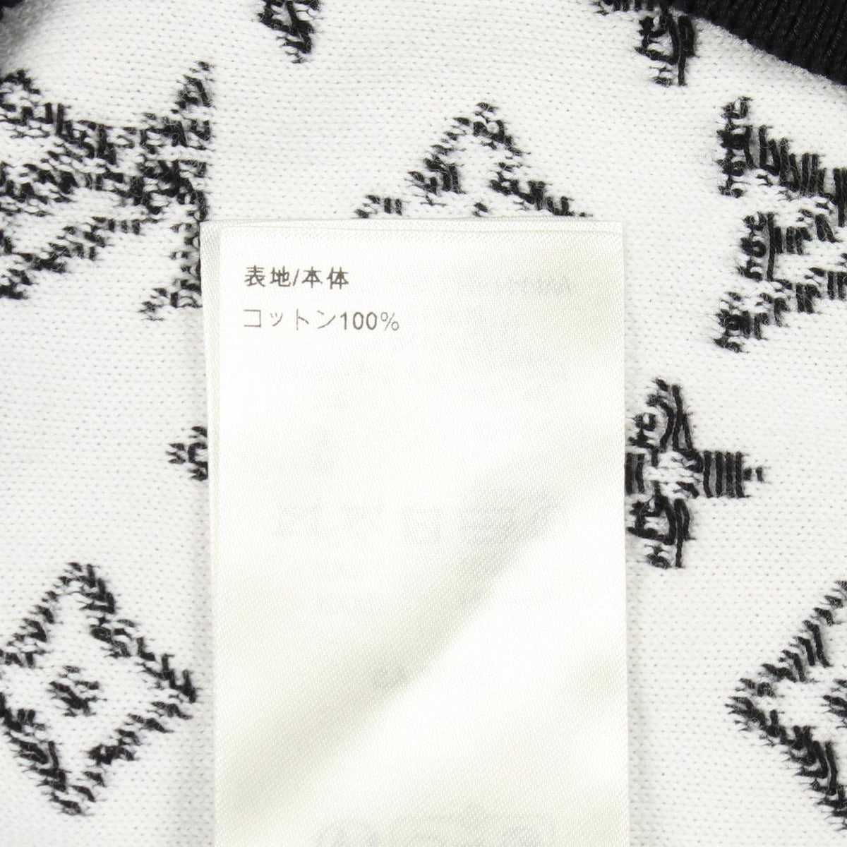 Louis Vuitton Knit Monogram Gradient Cotton Sweater — view 4
