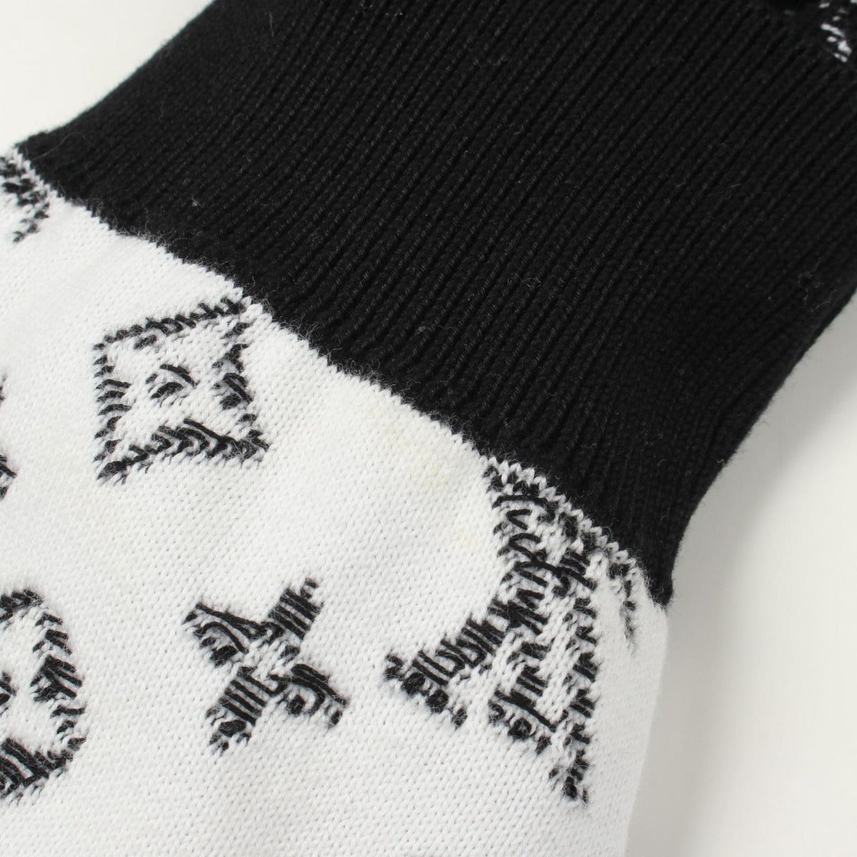 Louis Vuitton Knit Monogram Gradient Cotton Sweater — view 7