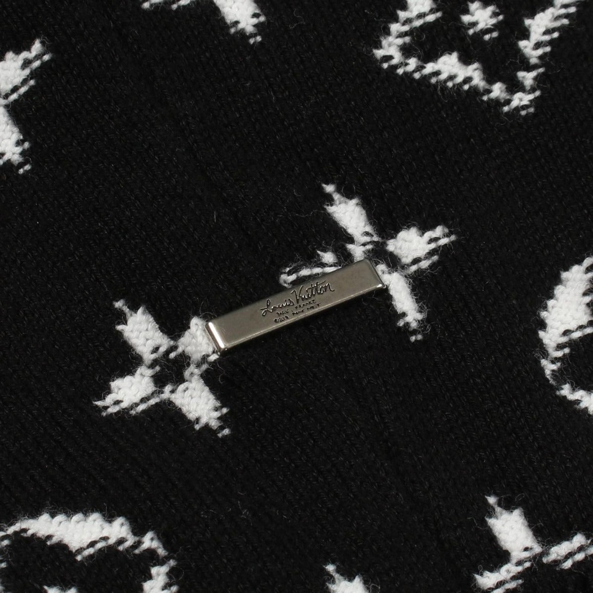 Louis Vuitton Knit Monogram Gradient Cotton Sweater — view 9