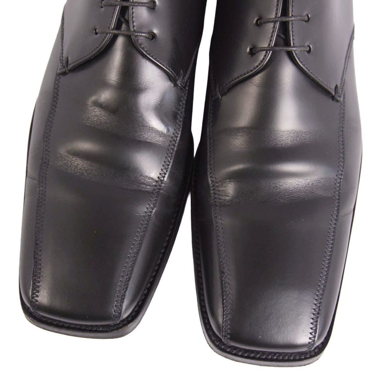 Prada Leather Shoes Davis Business — view 3