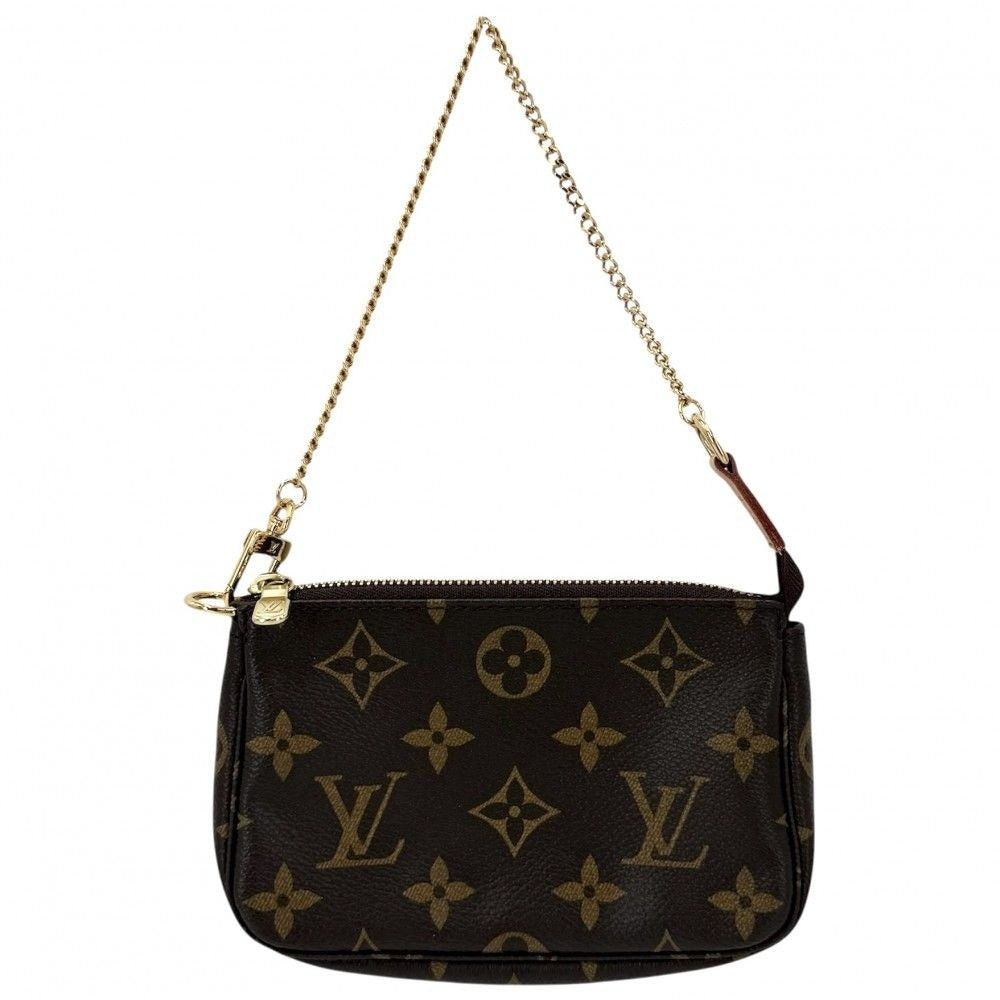 Louis Vuitton Handbags Monogram Mini Pochette Accessoires