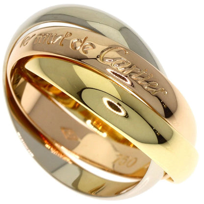 Cartier Trinity 49 Ring 18k Yellow Gold 18k Pink White