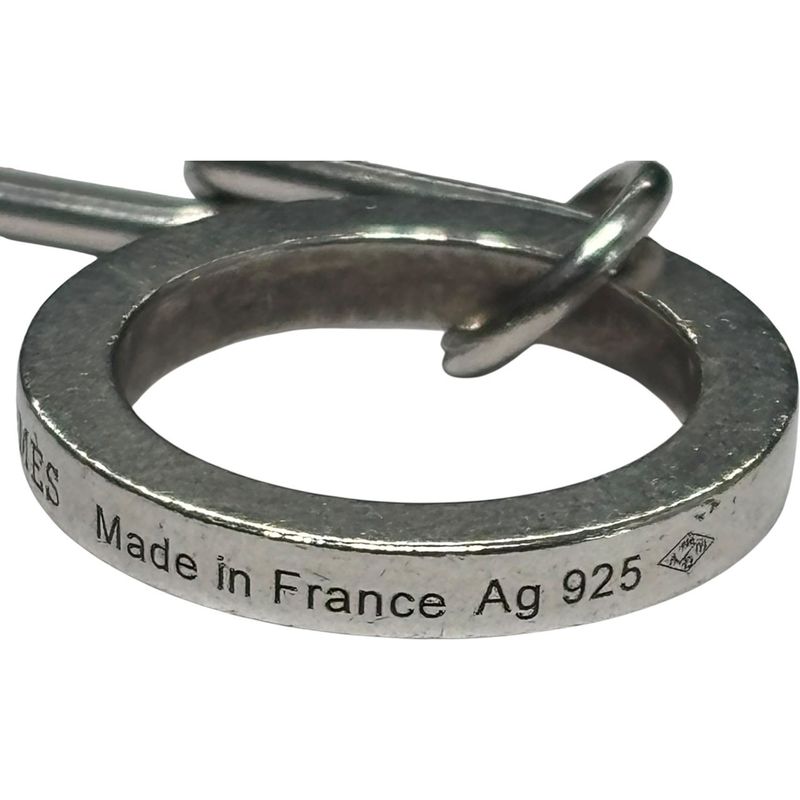 Hermes Chaine D'ancre Game Chain Necklace Chaine D'ancre Game Necklace Silver