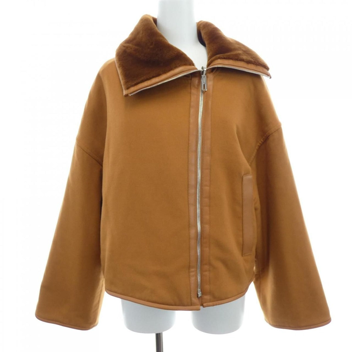 Hermes Cartouche Jacket Brown 34