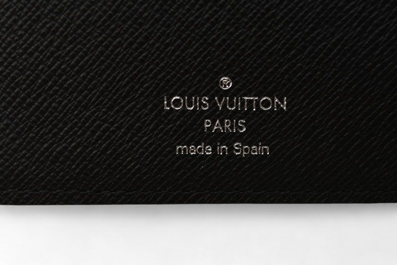Louis Vuitton Men's Portefeuille Marco N62664 Damier Graphite Foldable Wallet