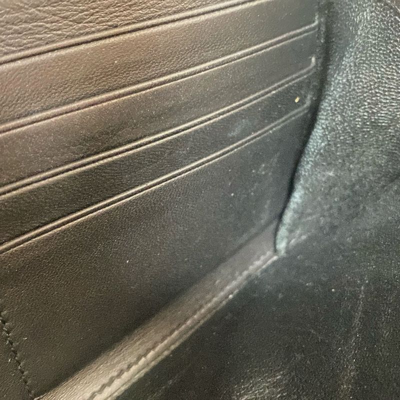 Bottega Veneta Intrecciato Dark Brown Dove Leather Long Wallet