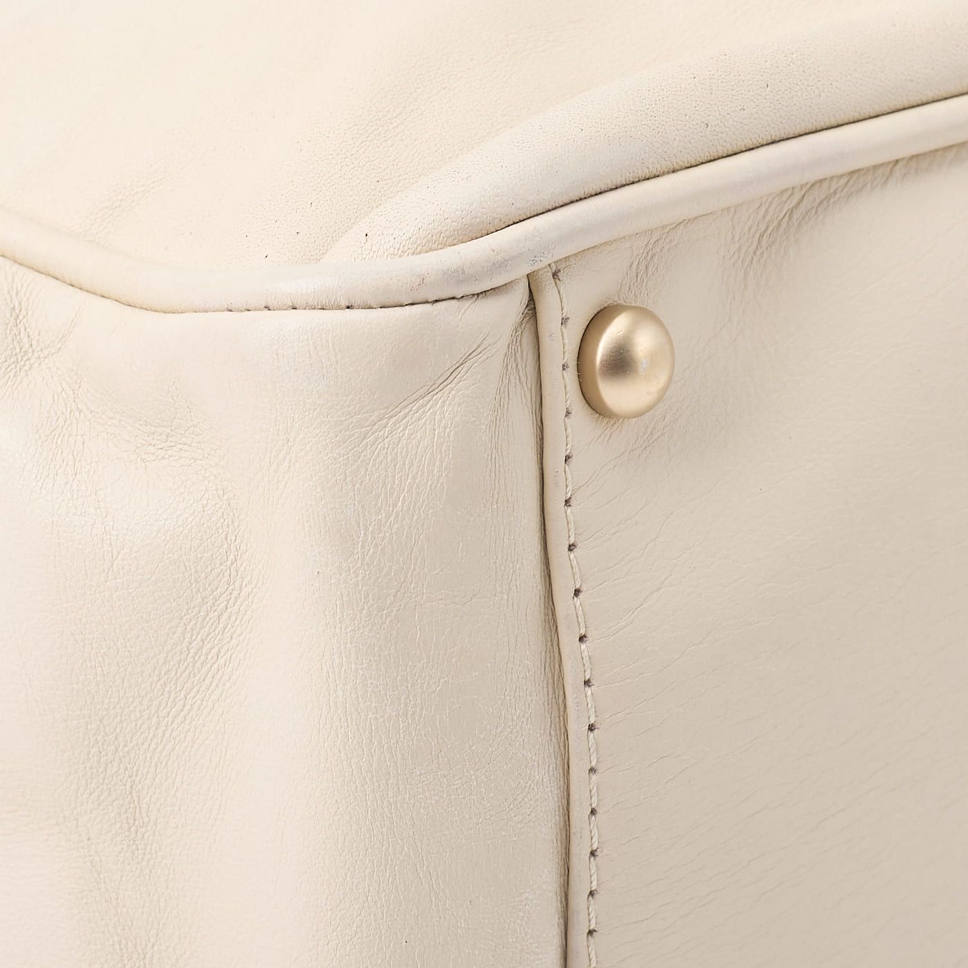 Chanel Camellia Line Tote Bag Lambskin Ivory With Gold Hardware Ladies Bag