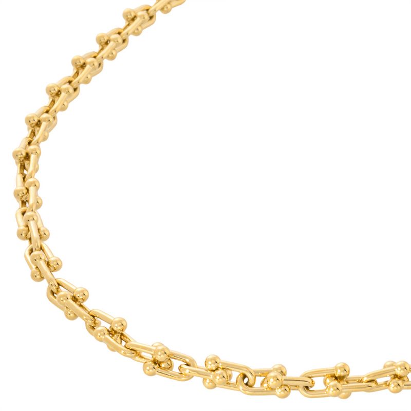 Tiffany & Co Tiffany & Co Hardware Microlink Necklace 18K Yellow Gold 266g