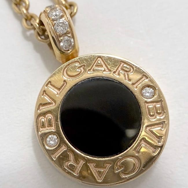 Bvlgari Necklace F21796 Pink Gold Pg 750