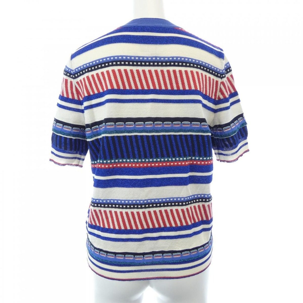 Chanel Knit Top Blue — view 2