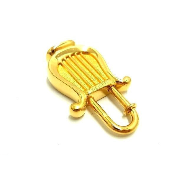 Hermes Annee de LA Musique 1996 Limited Edition Harp Cadenna Charm — view 2