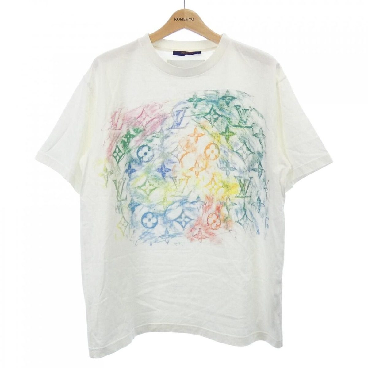 Louis Vuitton Front Printed Pastel T-Shirt