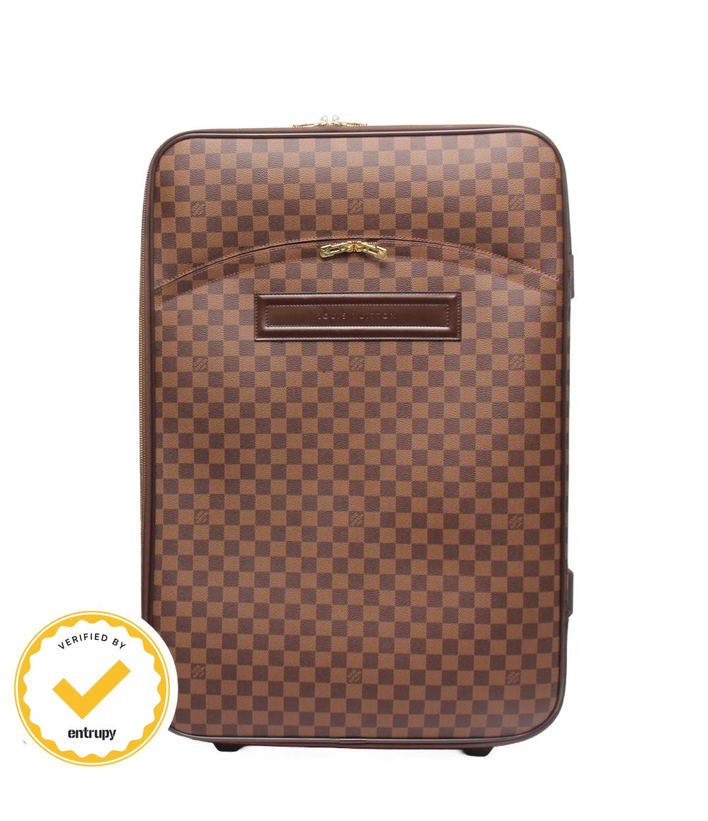 Louis Vuitton Suitcase Carry Case Pegase 65 Damier / Travel Bag
