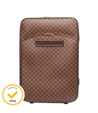 Louis Vuitton Suitcase Carry Case Pegase 65 Damier / Travel Bag