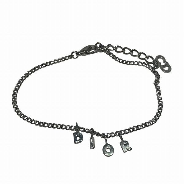 Dior Mini Logo Silver Bracelet