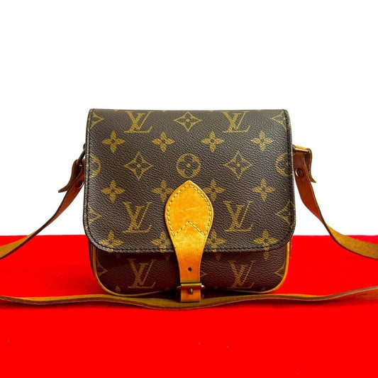 Louis Vuitton Mini Cartesiere Monogram Leather Shoulder Bag