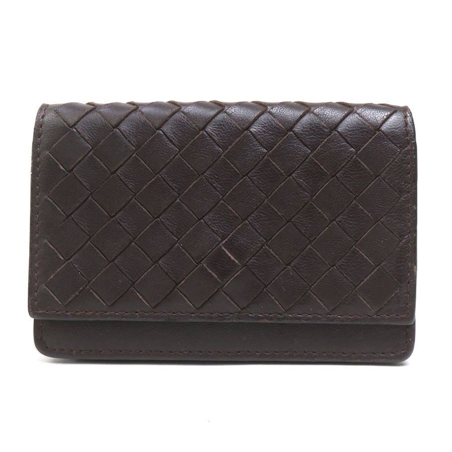 Bottega Veneta Business Card Case Intrecciato